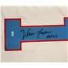 Image 2 : WARREN MOON SIGNED HOUSTON OILERS FOOTBALL JERSEY (MILL CREEK COA)