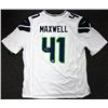 Image 1 : BYRON MAXWELL SIGNED SEATTLE SEAHAWKS FOOTBALL JERSEY (MILL CREEK COA)