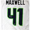 Image 2 : BYRON MAXWELL SIGNED SEATTLE SEAHAWKS FOOTBALL JERSEY (MILL CREEK COA)