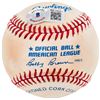 Image 2 : WHITEY FORD SIGNED RAWLINGS BASEBALL (PSA COA)