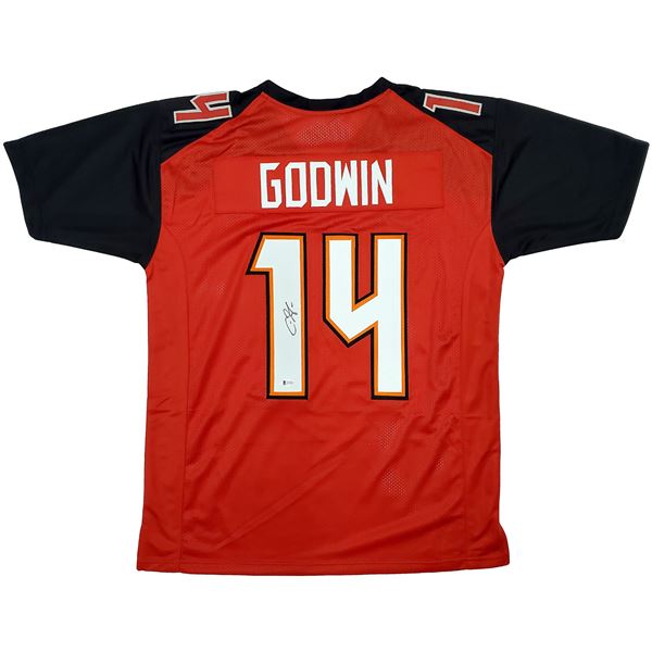 CHRIS GODWIN SIGNED TAMPA BAY JERSEY (BECKETT COA)