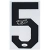 Image 2 : WANDER FRANCO SIGNED TAMPA BAY BASEBALL JERSEY (BECKETT COA)