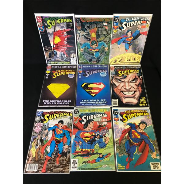 SUPERMAN ASSORTED COMIC BOOK LOT (DC COMICS)