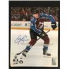 Image 1 : CALE MAKAR SIGNED COLORADO AVALANCHE 8X10 PHOTO (FROZEN POND)