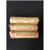 Image 1 : 3 ROLLS OF VINTAGE PENNIES