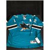 Image 3 : PATRICK MARLEAU SIGNED SAN JOSE SHARKS REEBOK JERSEY (AJ SPORTS COA)