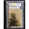 Image 1 : 1996 SCORE BOARD A NEW HOPE 23K GOLD STAR WARS CARD (WCG 10)