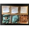 Image 1 : 4 LBS OF UNCIRCULATED HALVES AND OLD DDATES LONDON U.K