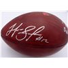 Image 2 : GAME USED JOSH GORDON SIGNED WILSON NFL FOOTBALL W/GAME USED TD BALL INSCRIPTION (BECKETT COA)