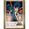 Image 1 : STAR WARS MULTI-SIGNED MOVIE POSTER (RA COA)