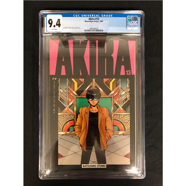 AKIRA NO.13 (CGC 9.4) MARVEL/EPIC COMICS