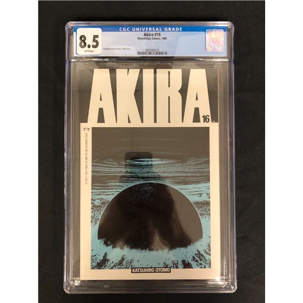AKIRA NO.16 (CGC 8.5) MARVEL/EPIC COMICS