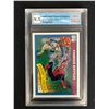 Image 1 : 1990 IMPEL MARVEL UNIVERSE NO. 112 SPIDER-MAN VS HOBGOBLIN (GCG 9.5)