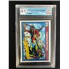 Image 1 : 1990 IMPEL MARVEL UNIVERSE NO. 111 SPIDER-MAN VS GREEN GOBLIN (GCG 9.5)