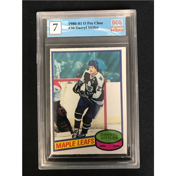 1980-81 O-PEE-CHEE NO. 50 DARRYL SITTLER (GCG 7)
