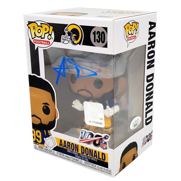 AARON DONALD SIGNED FUNKO POP (JSA COA)