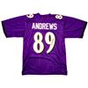 Image 1 : MARK ANDREWS SIGNED BALTIMORE RAVENS FOOTBALL JERSEY (BECKETT COA)