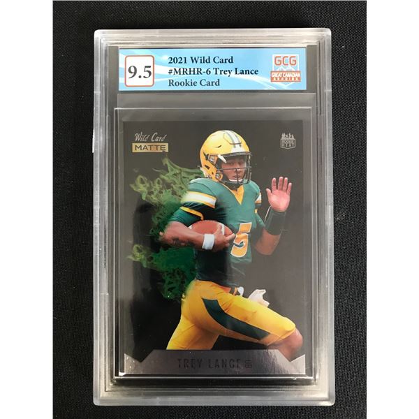 2021 WILD CARD NO. MRHR-6 TREY LANCE RC (GCG 9.5)