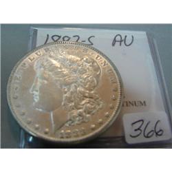 1883-S Morgan Silver Dollar AU