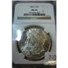 Image 1 : 1882 Morgan Silver Dollar NGC MS64