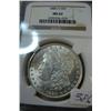 Image 1 : 1885-O  Morgan Silver Dollar NGC MS62