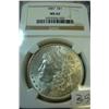 Image 1 : 1887  Morgan Silver Dollar NGC MS62