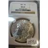 Image 1 : 1887  Morgan Silver Dollar NGC MS63