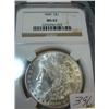 Image 1 : 1890  Morgan Silver Dollar NGC MS62