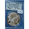 Image 1 : 2001 Buffalo Silver Dollar PCGS Proof 69 DCAM 36h U.S.Mint Director Jay W. Johnson, Signed