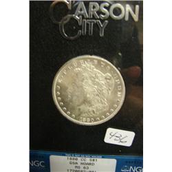 1880 Carson City Silver Dollar GSA Holder NGC MS63