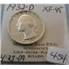 Image 1 : 1932-D Washington Quarter XF-45