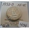 Image 2 : 1932-D Washington Quarter XF-45
