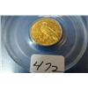 Image 2 : 1926 $2.50 Indian Head Gold Coin PCGS MS62