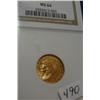1925D $2.50 Indian Head Gold Coin NGC MS64