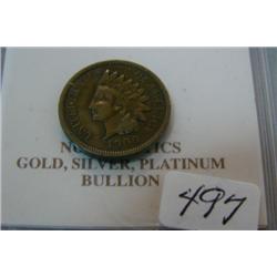 1909-S Indian Head Cent VG