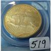 Image 2 : 1924 $20 St. Gaudens Gold Coin PCGS MS64