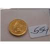 1871 California Gold 1/2 Dollar Gold Coin AU
