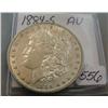 1884-S Morgan Silver Dollar AU