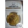 Image 1 : 1904 $20.00 Liberty Gold Coin NGS MS64
