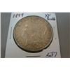 Image 1 : 1899 Morgan Silver Dollar XF w/scratches