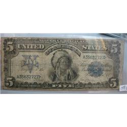 1899 $5.00 Silver Certificate G