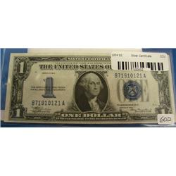 1934 $1.00 Silver Certificate CU60+