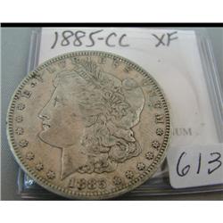 1885 Carson City Silver Dollar XF