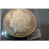 1880 8/7 CC Morgan Silver Dollar Top 100 VAM-6 Low 7, Altered Surface BU cleaned