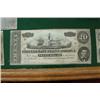 Image 3 : Framed Collection of Confederate Paper Money & Lee's Surrender