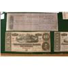 Image 5 : Framed Collection of Confederate Paper Money & Lee's Surrender