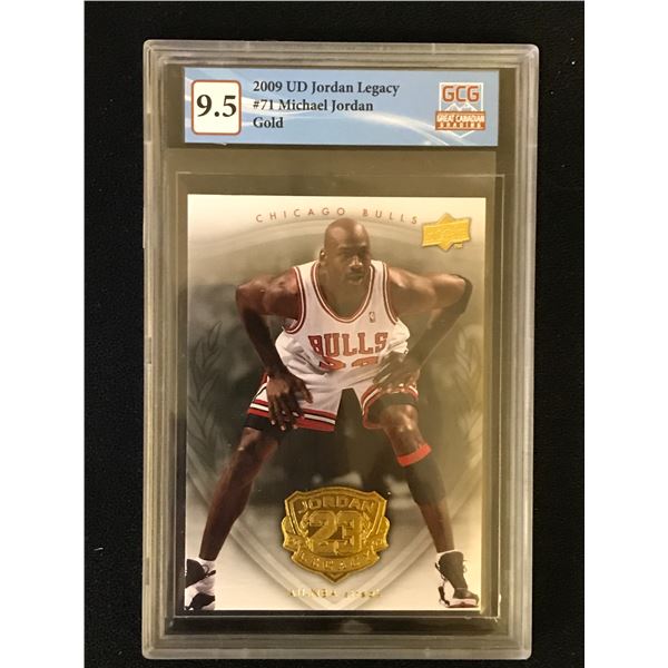 2000 UPPER DECK GOLD MICHAEL JORDAN LEGACY (GCG 9.5)