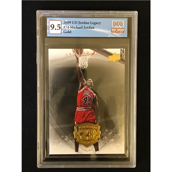 2000 UPPER DECK GOLD MICHAEL JORDAN LEGACY (GCG 9.5)