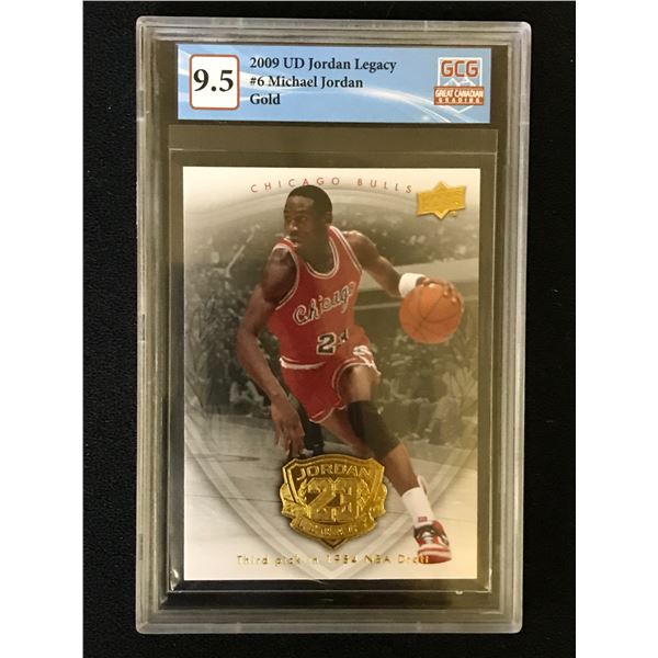 2000 UPPER DECK GOLD MICHAEL JORDAN LEGACY (GCG 9.5)