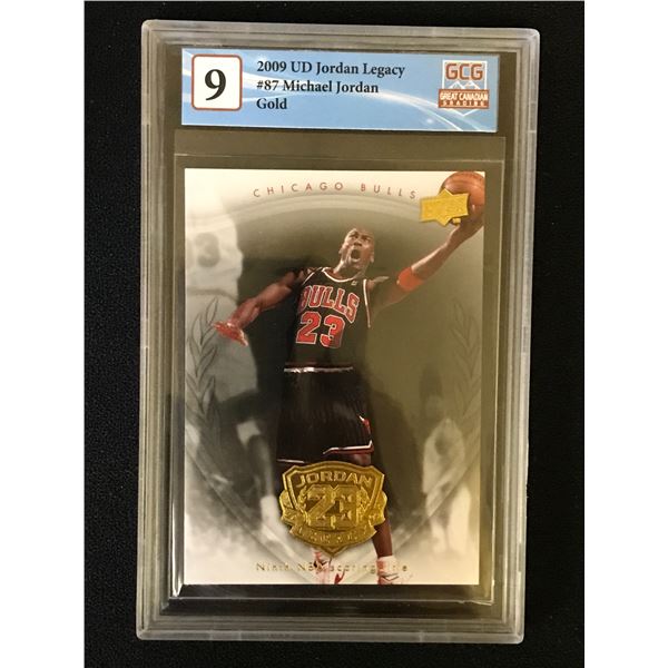 2000 UPPER DECK GOLD MICHAEL JORDAN LEGACY (GCG 9.5)